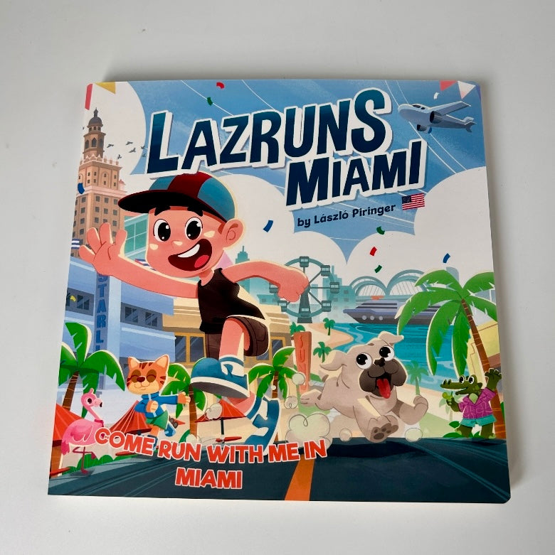 LazRuns Miami - Board Book