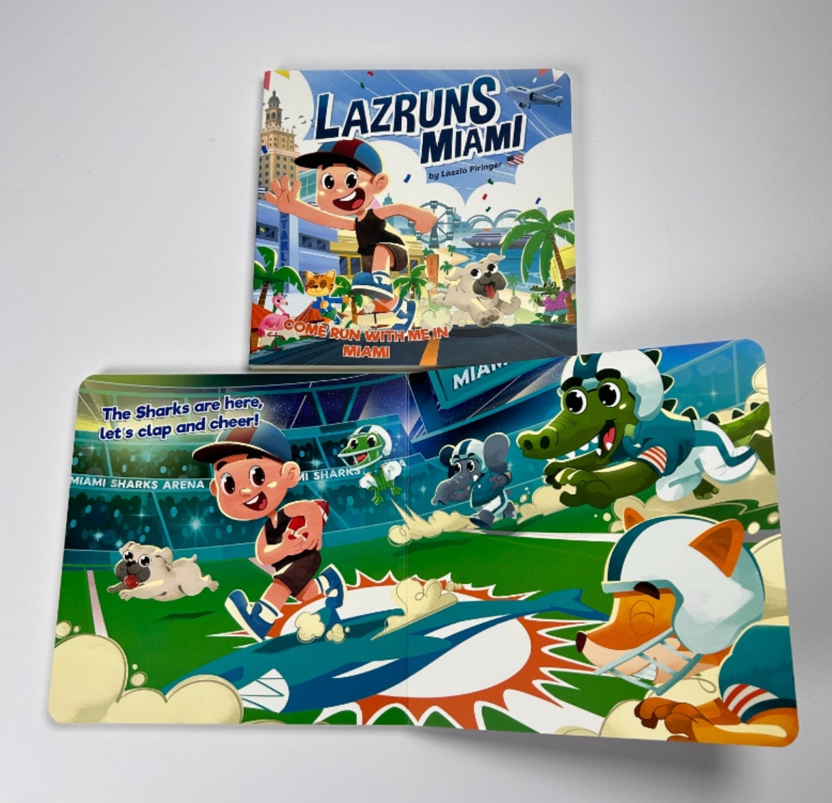 LazRuns Miami - Board Book