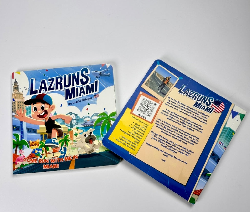LazRuns Miami - Board Book